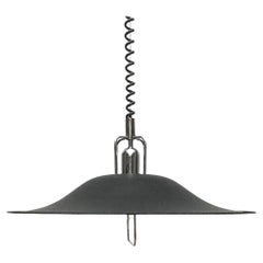 Lampe suspendue vintage en métal postmoderne allemande de Cosack