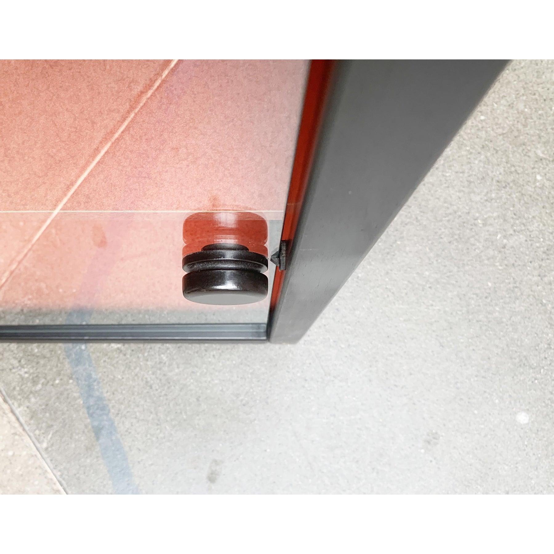 Vintage German Postmodern Profilsystem Collection Container with Glass Door, 80s For Sale 1