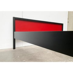 Vintage German Postmodern Profilsystem Double Bed by Elmar Flötotto for Flötotto