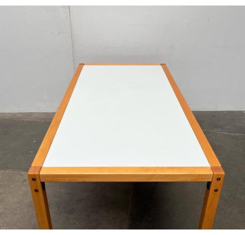 Vintage German Postmodern Profilsystem Series Desk or Dining Table, 1970s For Sale 4
