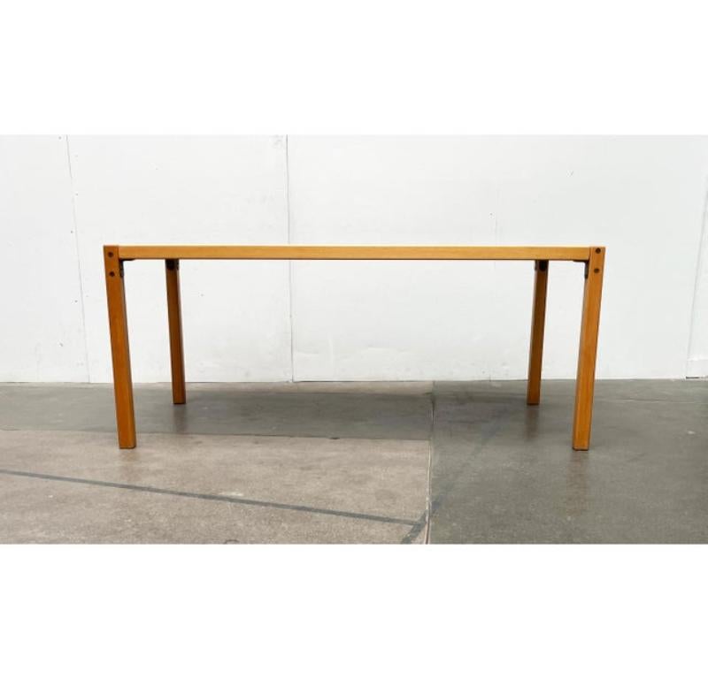 Vintage German Postmodern Profilsystem Series Desk or Dining Table, 1970s For Sale 12