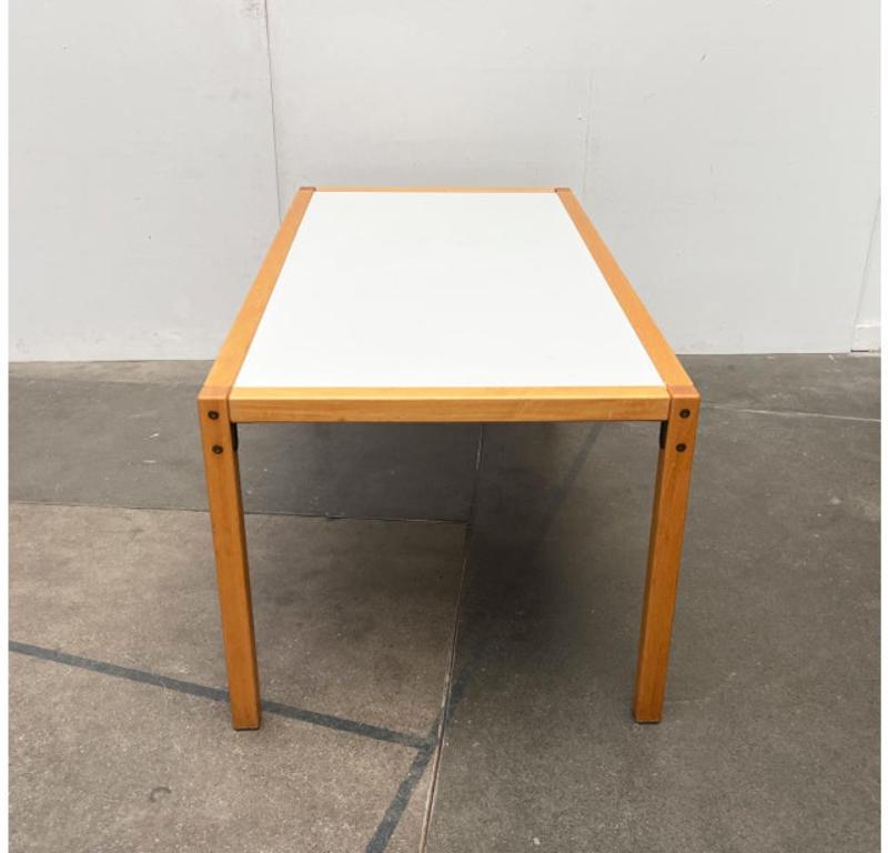 Vintage German Postmodern Profilsystem Series Desk or Dining Table, 1970s For Sale 2