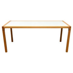 Mesa de escritorio o de comedor vintage alemana postmoderna de la serie Profilsystem, años 70