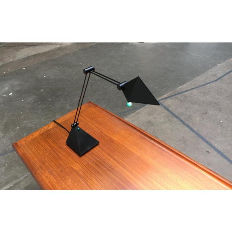 Lámpara de mesa postmoderna alemana vintage de Lungean + Pellmann, años 80 Posmoderno en venta