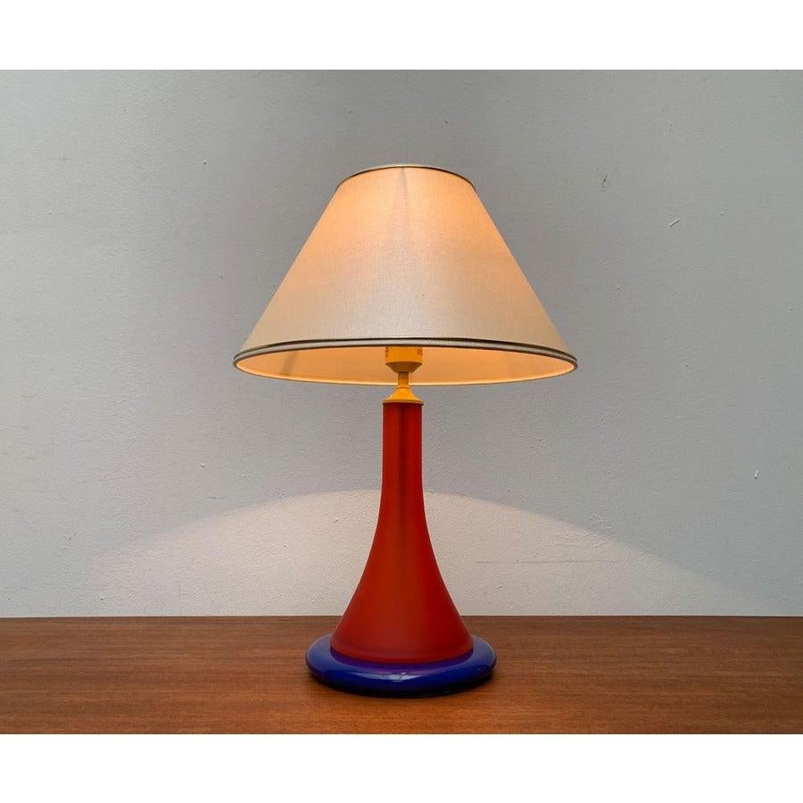 Post-Modern Vintage German Postmodern Table Lamp by Matteo Thun for Nachtmann Leuchten 1980s For Sale