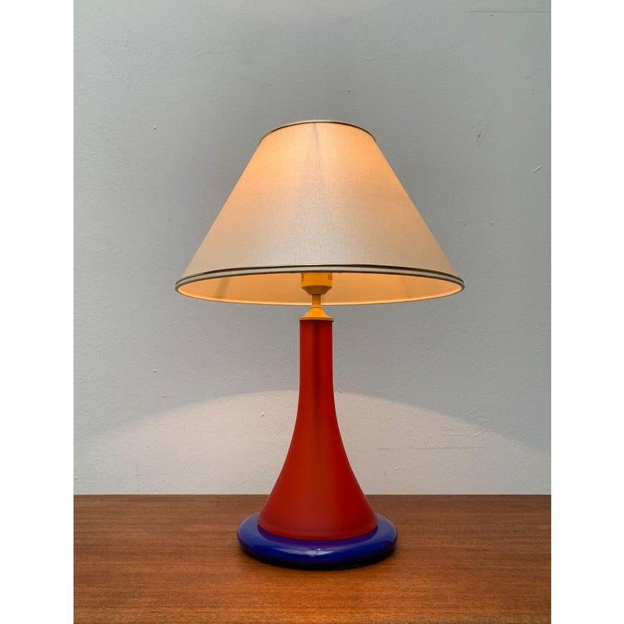 20th Century Vintage German Postmodern Table Lamp by Matteo Thun for Nachtmann Leuchten 1980s For Sale