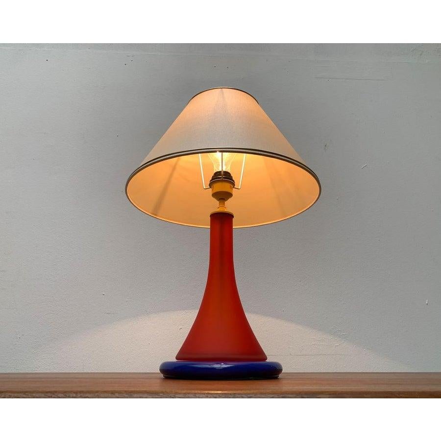 Vintage German Postmodern Table Lamp by Matteo Thun for Nachtmann Leuchten 1980s For Sale 1