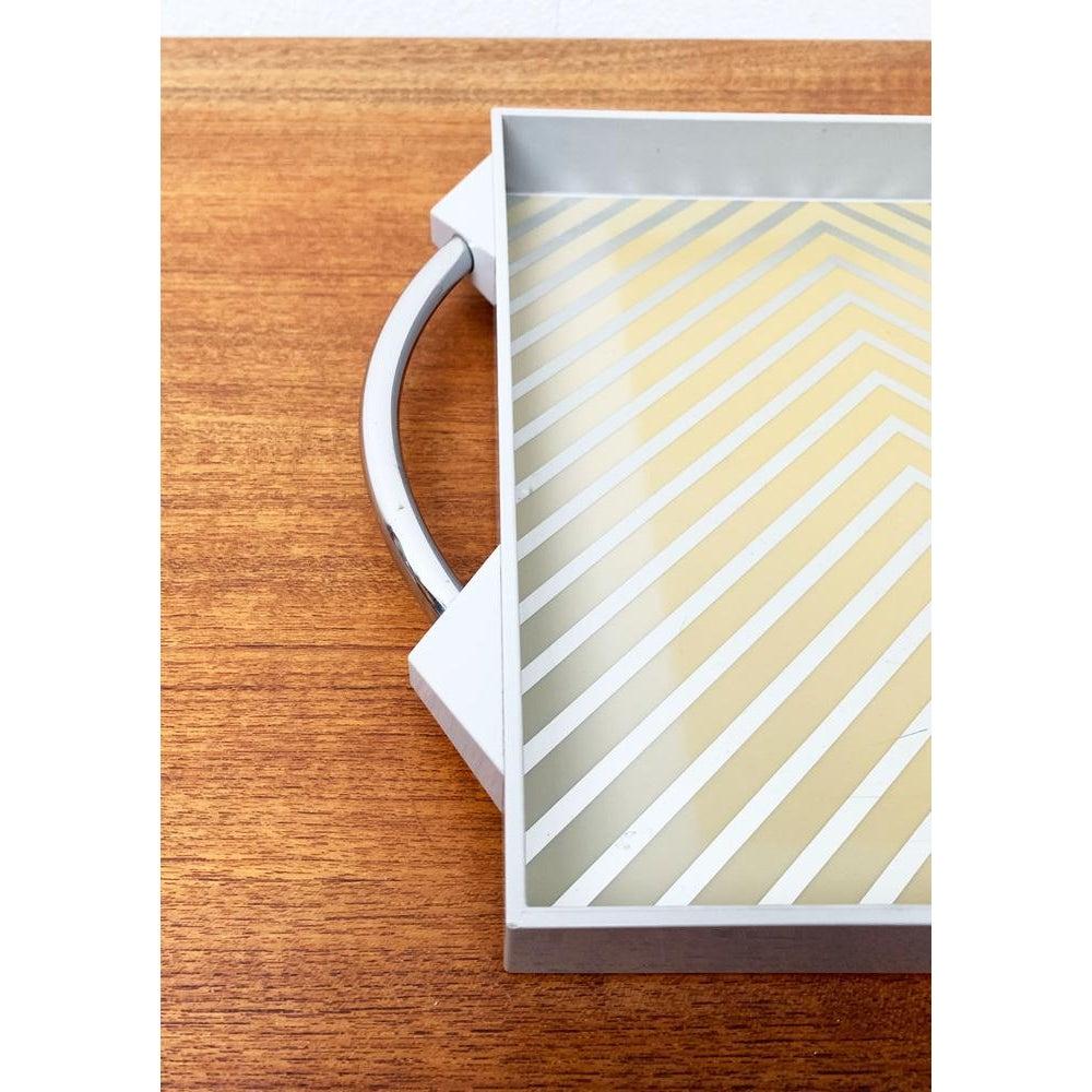 Bandeja postmoderna alemana vintage de Matteo Thun para WMF, años 80 en venta 5