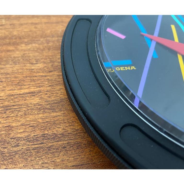 Horloge murale postmoderne allemande de Dugena, années 1980 en vente 3
