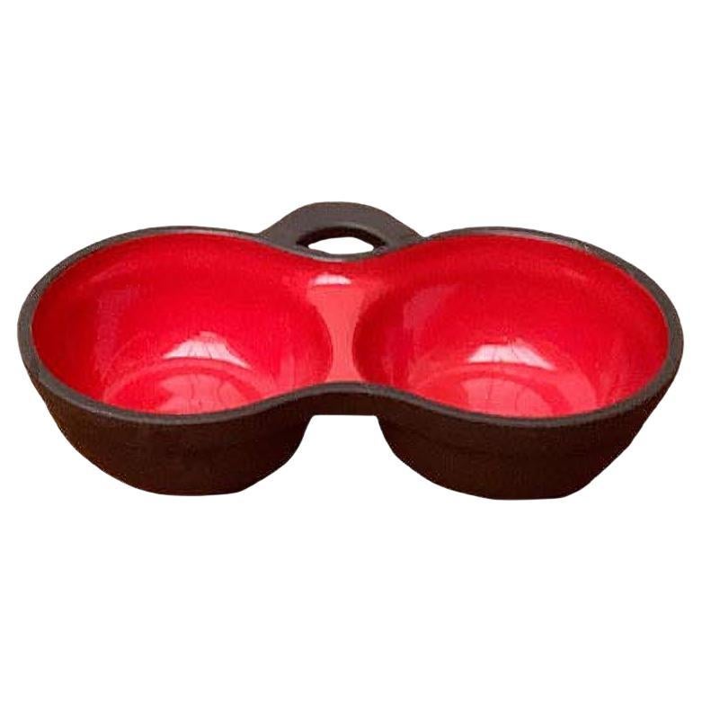Vintage German Pottery Bowl from Wormser Terra-Sigillata, 1970s