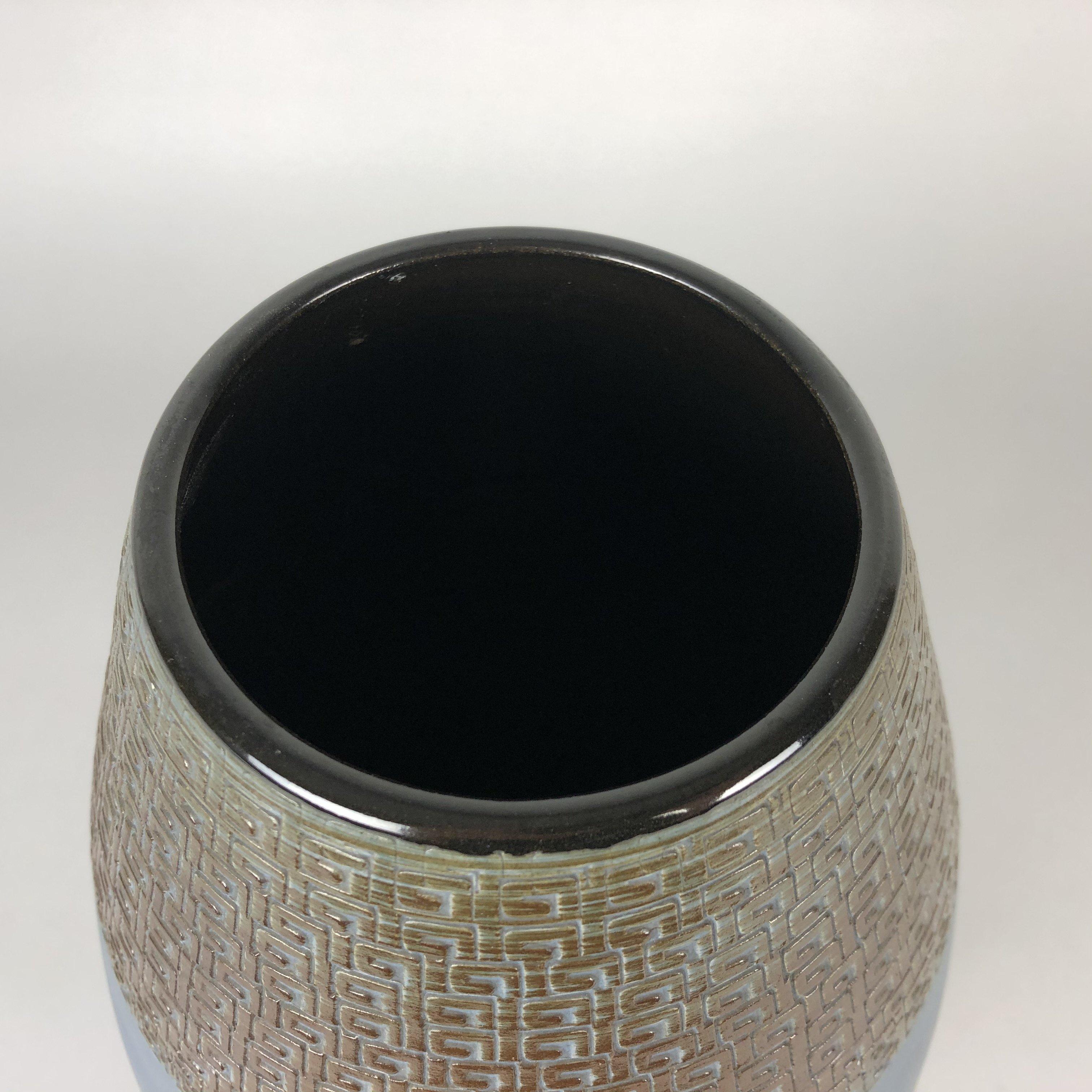 Mid-Century Modern Vintage German Pottery Vase For Sale