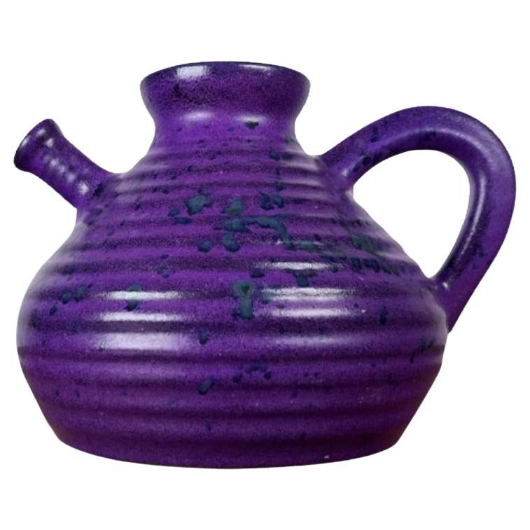 Vintage German Purple Jug from Marei Majolikafabrik Jean Fuss & Sohn, 1970s