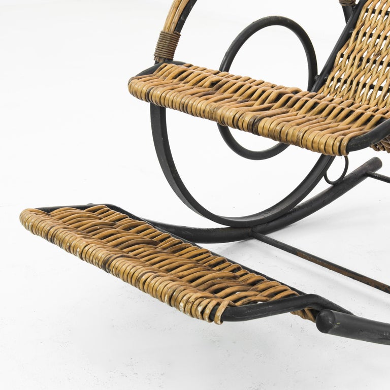 Vintage German Rocking Chair at 1stDibs