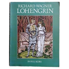 Vintage German Romantic Opera Full Score, Large Format, Complete Orchestra 2C184