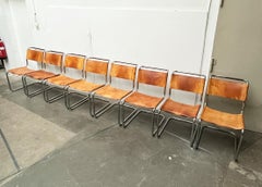 Chaises cantilever allemandes S33 de Mart Stam pour Thonet, lot de 8