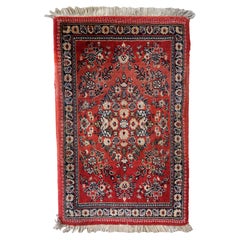 Vintage German Sarouk Style Rug, 1970s, 1c972