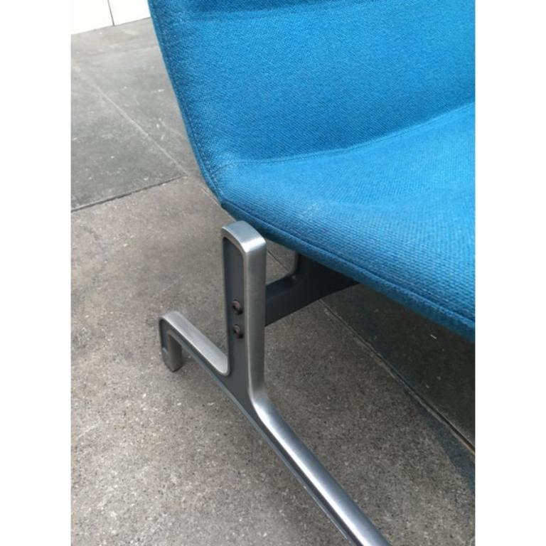 Metal Vintage German Series 8000 Club Chair by Jørgen Kastholm for Kusch+Co For Sale