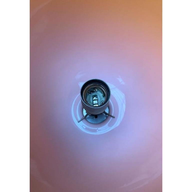 Lampada a sospensione a sfera in vetro vintage German A Space Age AH 1 di Peill & Putzler anni '70 in vendita 5