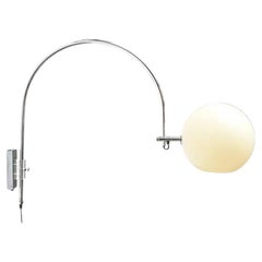 Vintage German Space Age Arc Sconce from Wila, 1970s