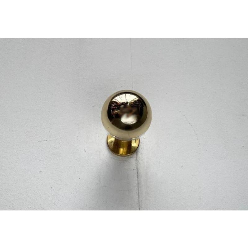 Vintage German Space Age Brass Ceiling Lamp by Motoko Ishii for Staff, 1970s For Sale 2