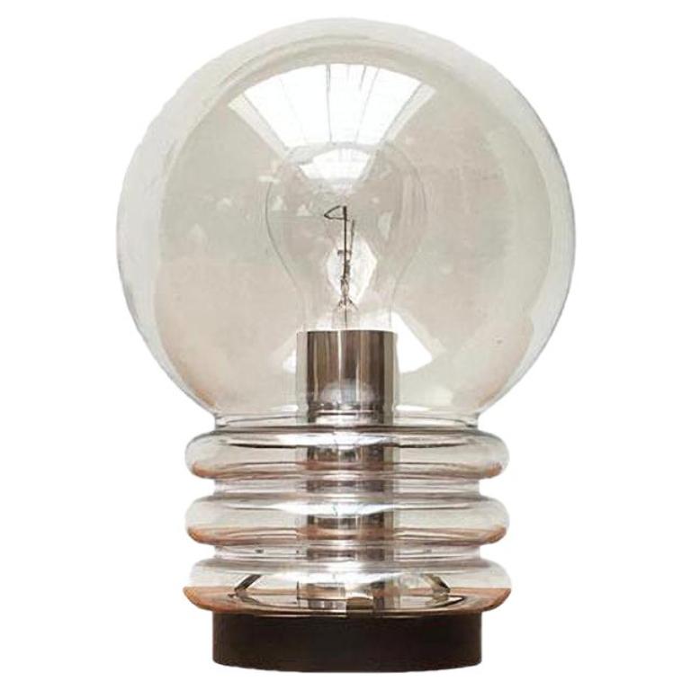 Vintage German Space Age Bulb Table Lamp from Limburg, 1970s