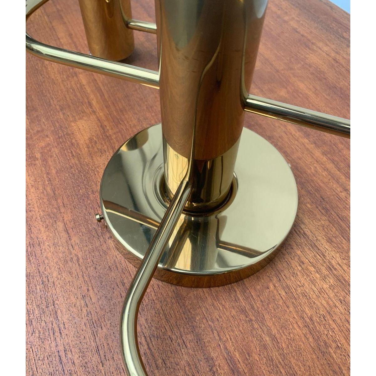 Vintage German Space Age Ceiling Lamp by Gaetano Sciolari for Leola 1970s For Sale 7