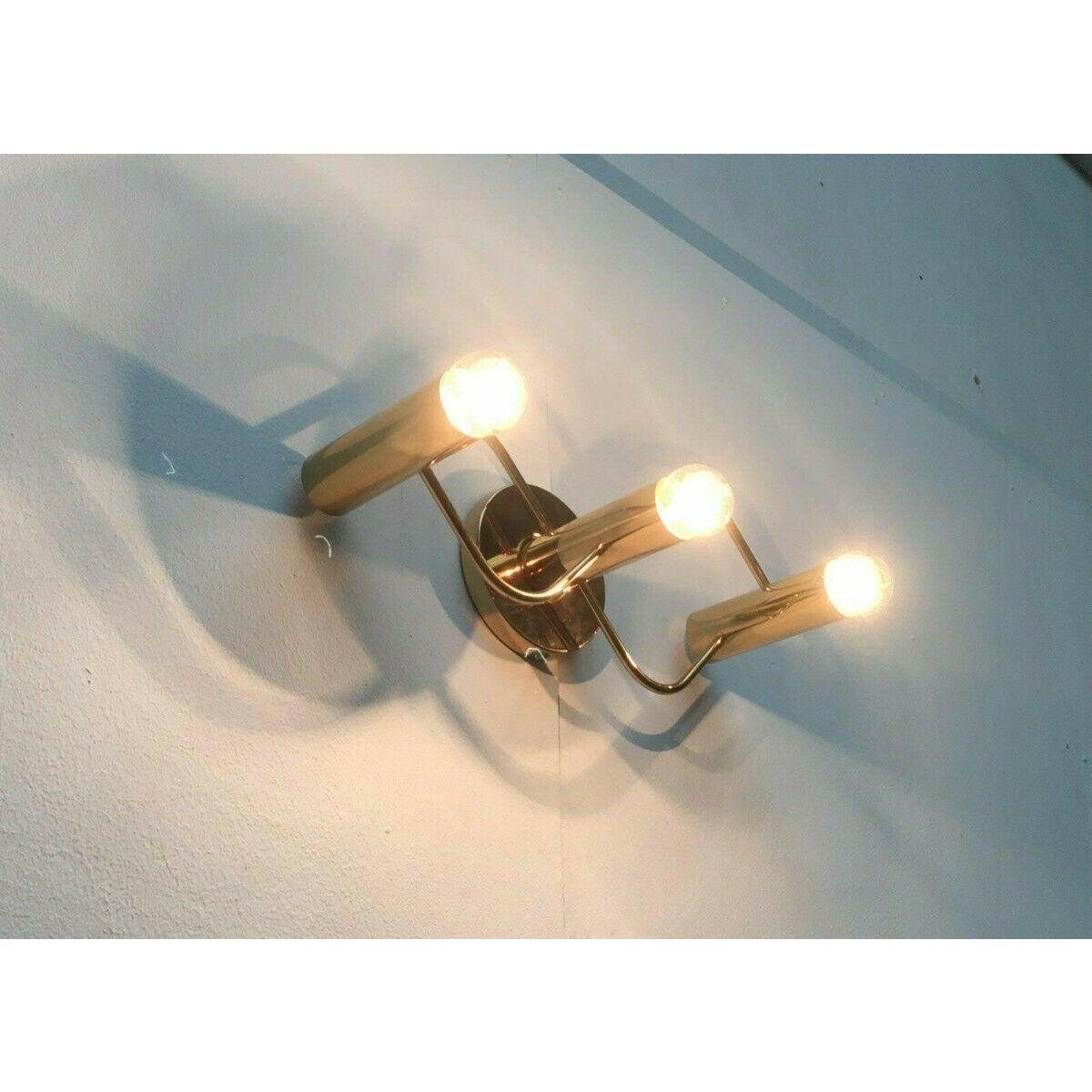 Vintage German Space Age Ceiling Lamp by Gaetano Sciolari for Leola 1970s For Sale 2