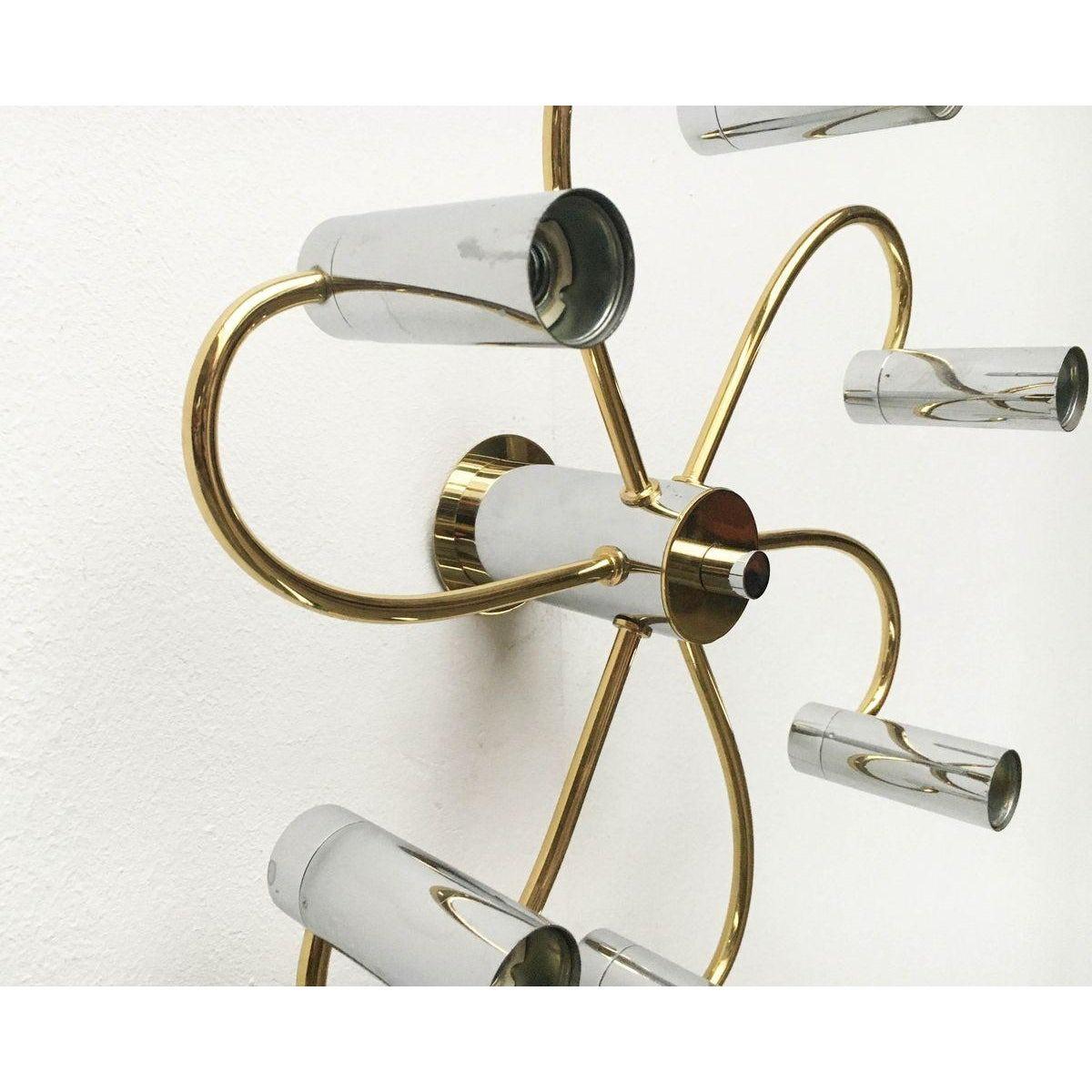 Vintage German Space Age Decken- oder Wandlampe von Cosack im Angebot 5