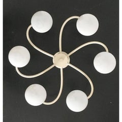 Vintage German Space Age Ceiling or Wall Lamp from Cosack