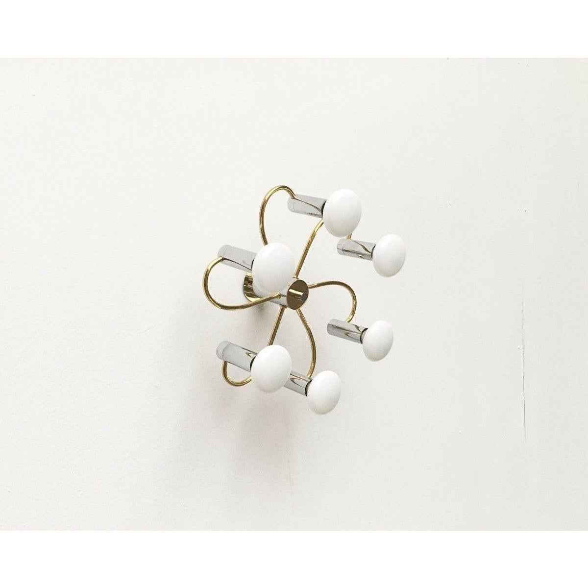Vintage German Space Age Decken- oder Wandlampe von Cosack (Deutsch) im Angebot
