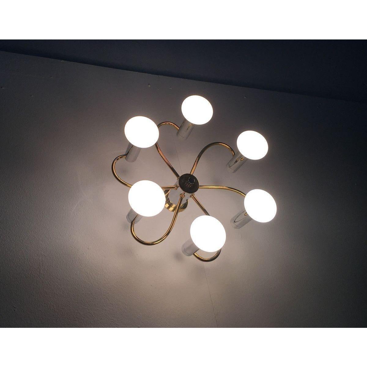 Vintage German Space Age Decken- oder Wandlampe von Cosack (20. Jahrhundert) im Angebot