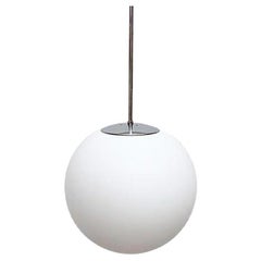 Vintage German Space Age Glass Ball Pendant Lamp from Limburg, 1960s
