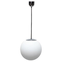 Vintage German Space Age Glass Ball Pendant Lamp from Limburg, 1960s