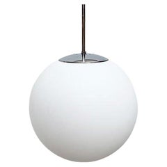 Vintage German Space Age Glass Ball Pendant Lamp from Limburg