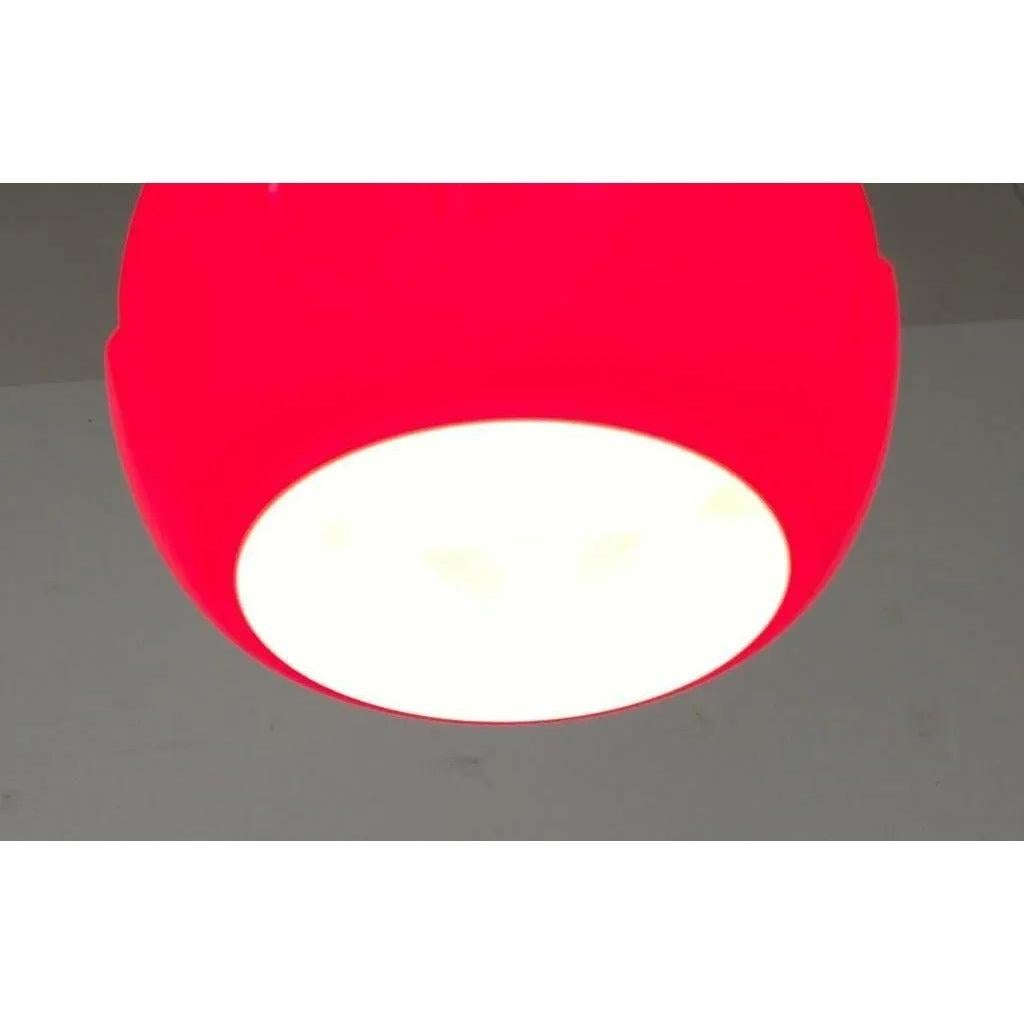 Allemand Lampe suspendue allemande de l'ère spatiale en verre, Peill & Putzler, 1970 en vente