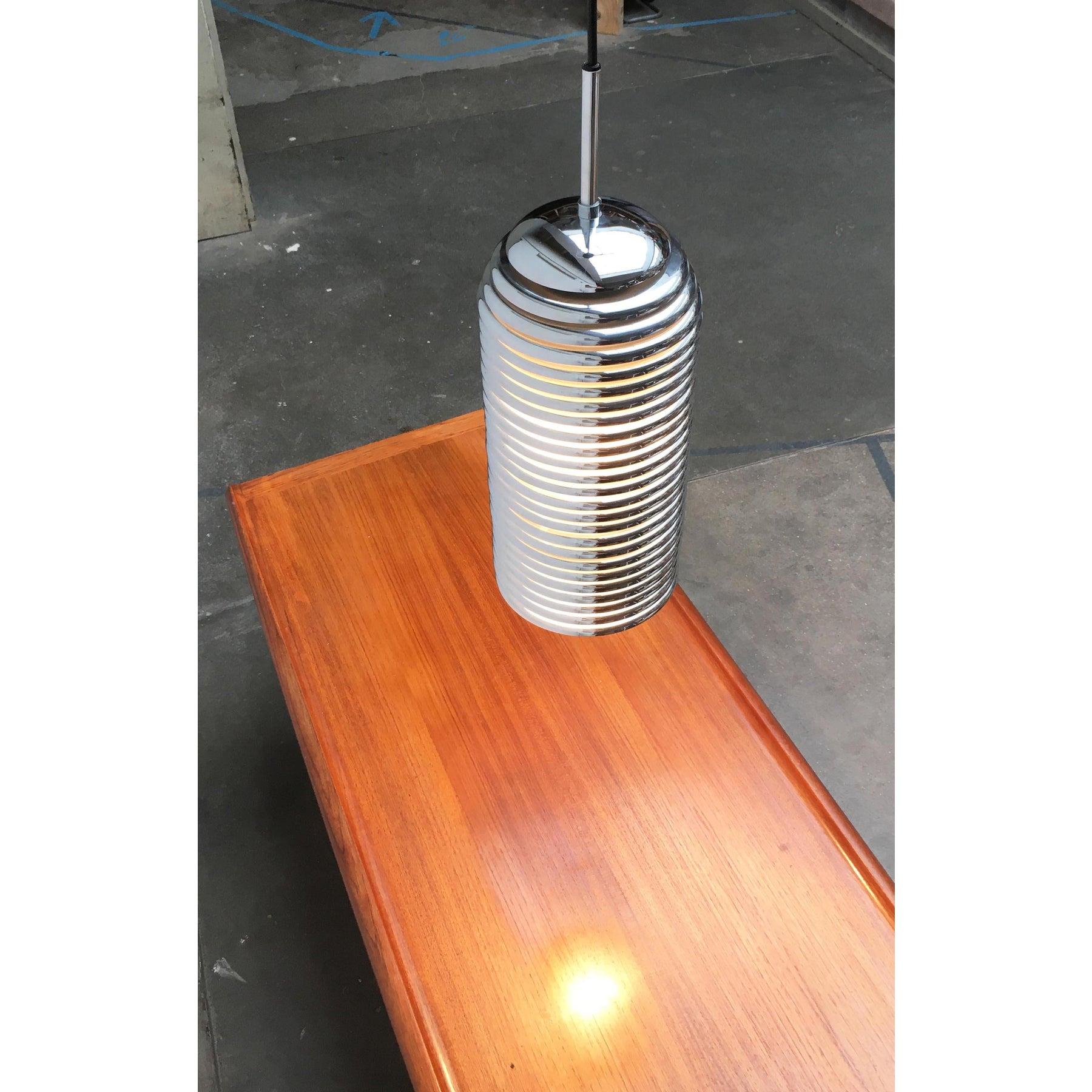 Mid-Century Modern Vintage German Space Age Saturno Pendant Lamp by Kazuo Motozawa for Staff For Sale