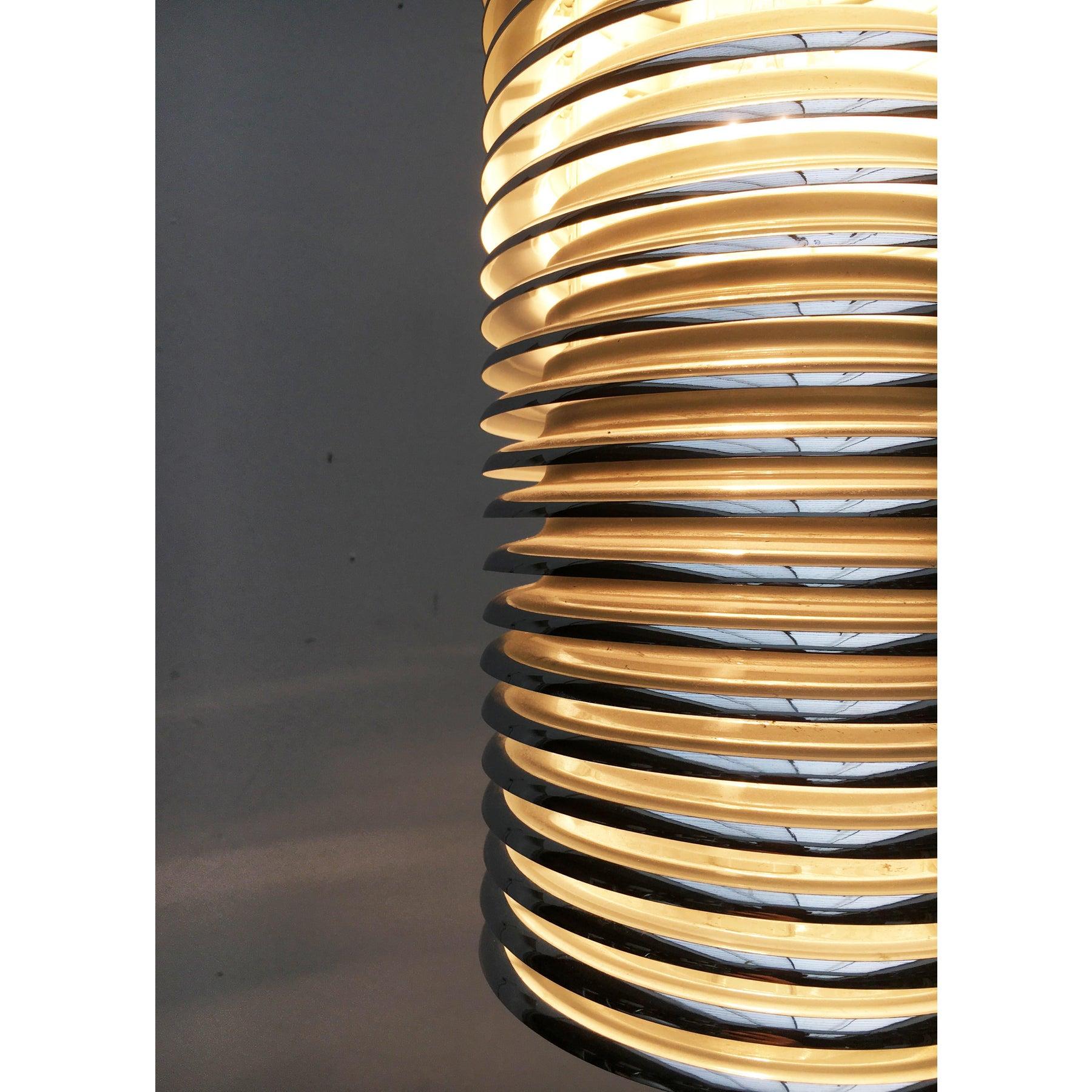 Metal Vintage German Space Age Saturno Pendant Lamp by Kazuo Motozawa for Staff For Sale