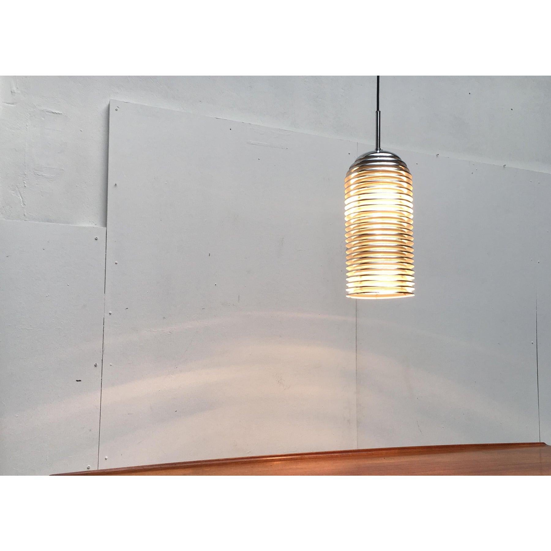 Vintage German Space Age Saturno Pendant Lamp by Kazuo Motozawa for Staff For Sale 1