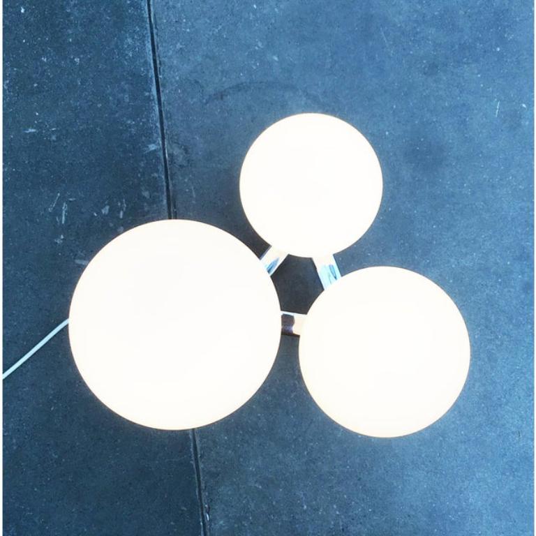 Allemand Lampe de table allemande de l'ère spatiale, 1970 en vente