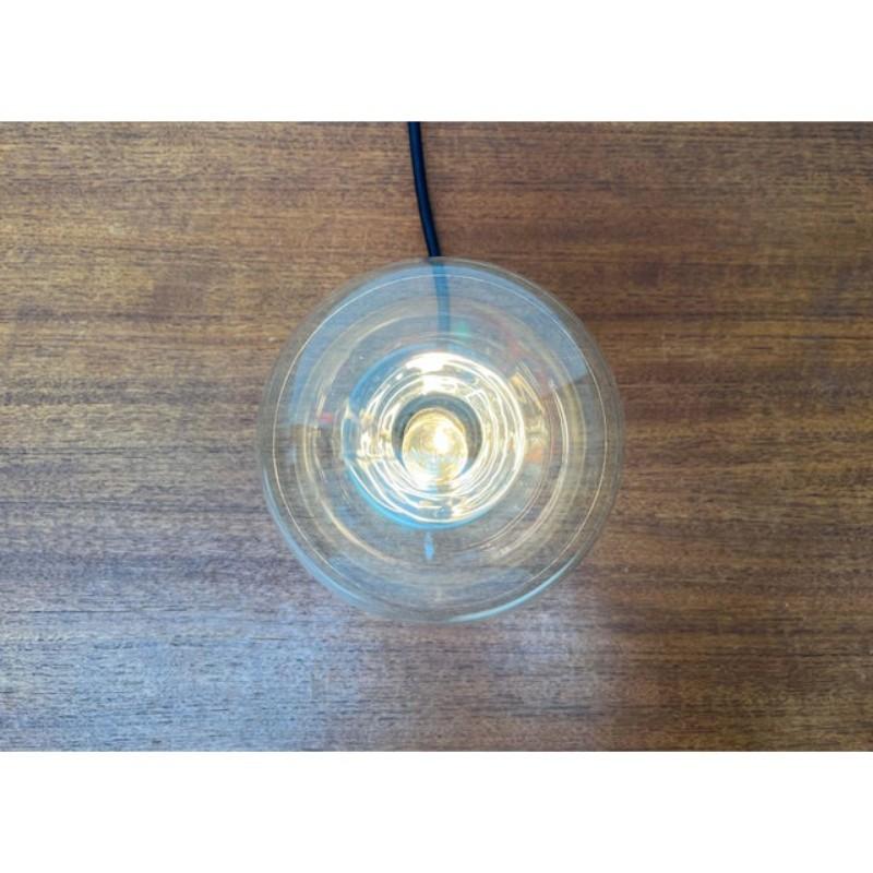 Vintage German Space Age Table Lamp in Chrome and Glass by Motoko Ishii, 1970s For Sale 13