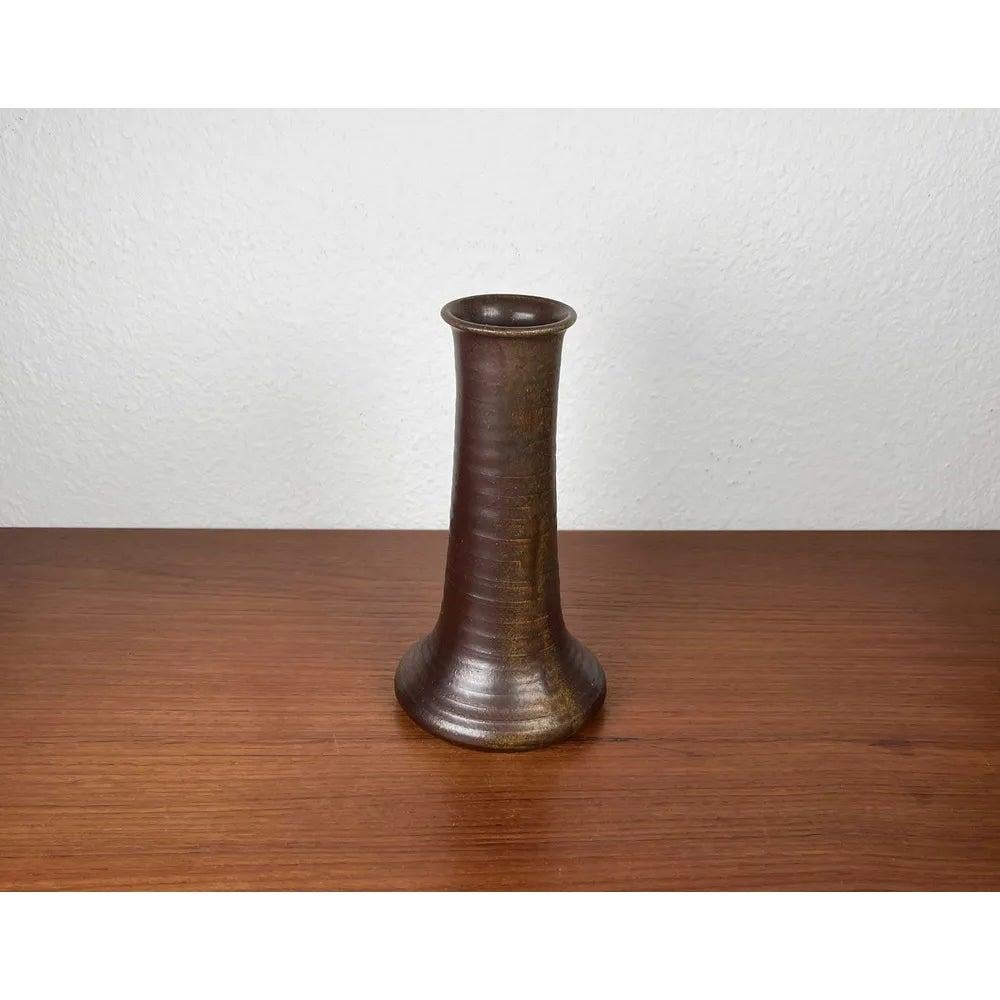 Alte deutsche Studio Pottery Vase von Acki Jürgens, 1970er Jahre im Zustand „Hervorragend“ im Angebot in Hamburg, DE