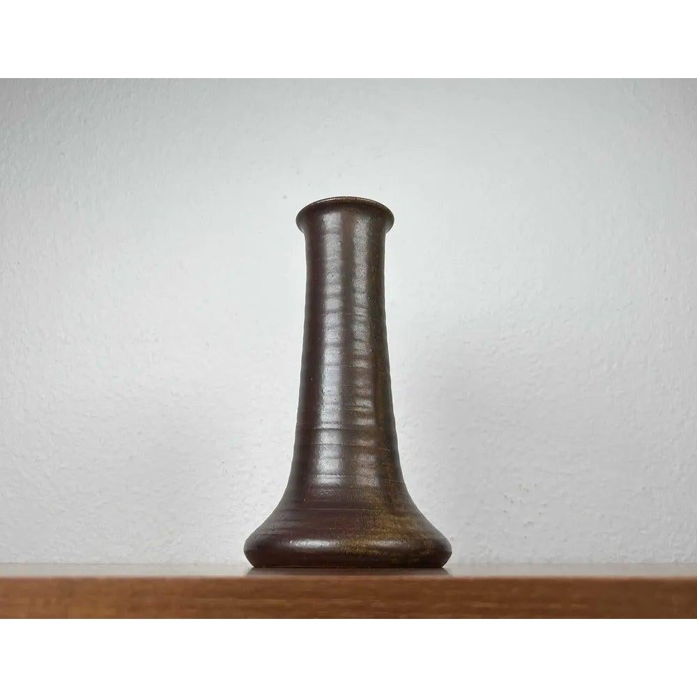 Alte deutsche Studio Pottery Vase von Acki Jürgens, 1970er Jahre im Angebot 2