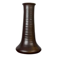 Alte deutsche Studio Pottery Vase von Acki Jürgens, 1970er Jahre
