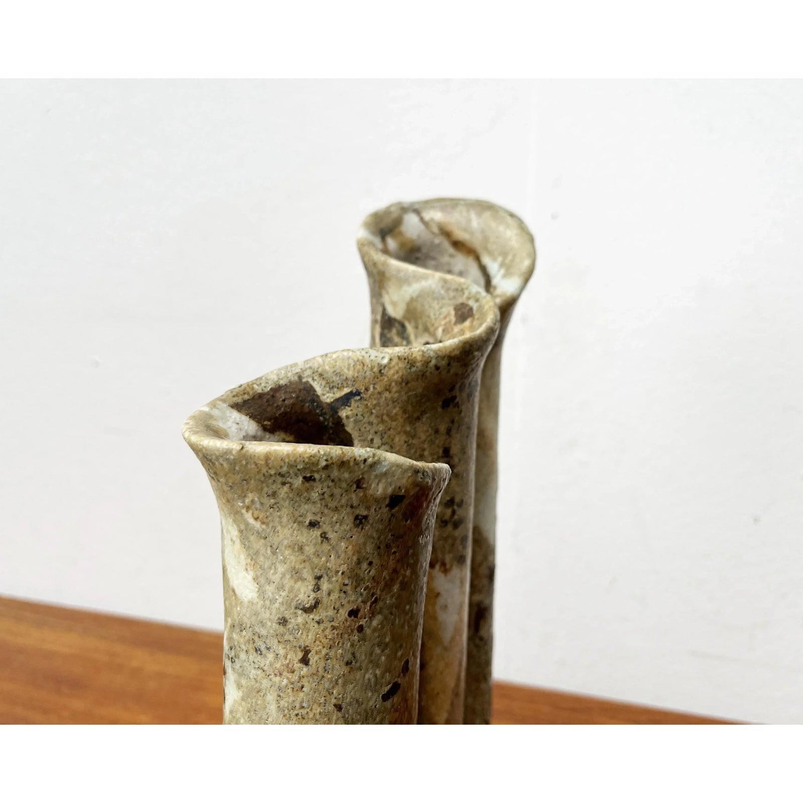 Vaso d'epoca in Studio Pottery di Renate & Hans Heckmann, 1987 in vendita 4