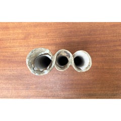 Vase vintage en Studio Pottery allemand par Renate & Hans Heckmann, 1987