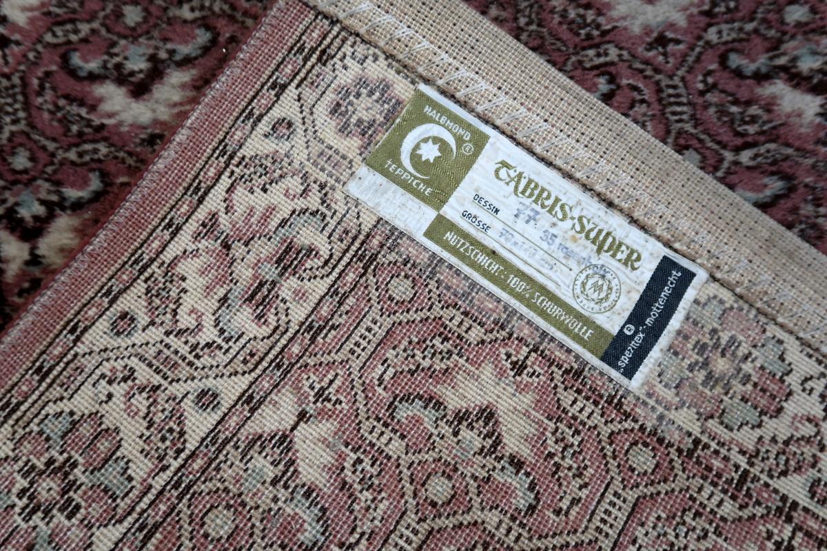 Tappeto Tabriz tedesco vintage 2,3' x 4,6' anni '70 - 1C1163 in vendita 4