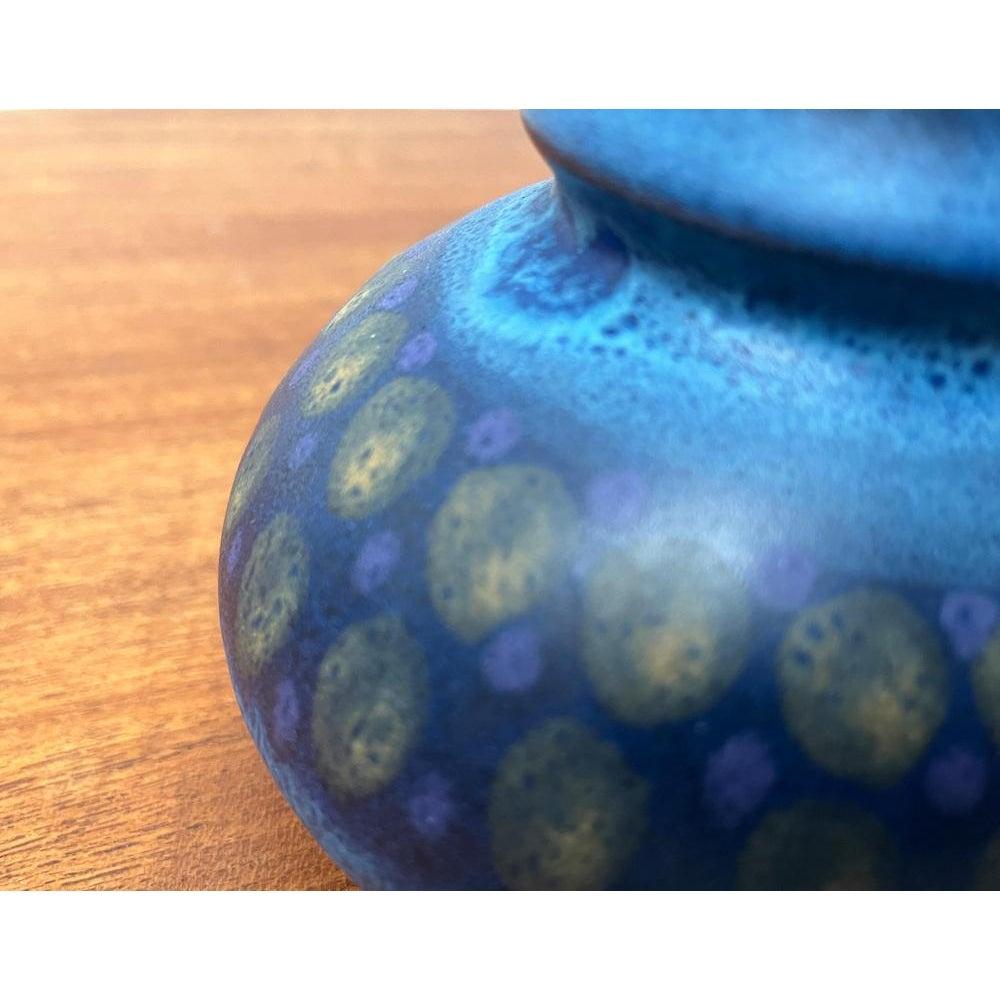 Vase en céramique allemande de la série Viola de KMK, 1970 en vente 4