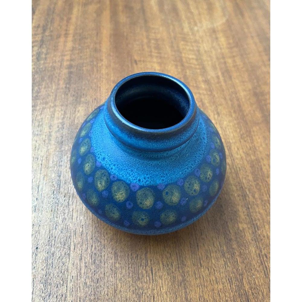 Vase en céramique allemande de la série Viola de KMK, 1970 Excellent état - En vente à Hamburg, DE
