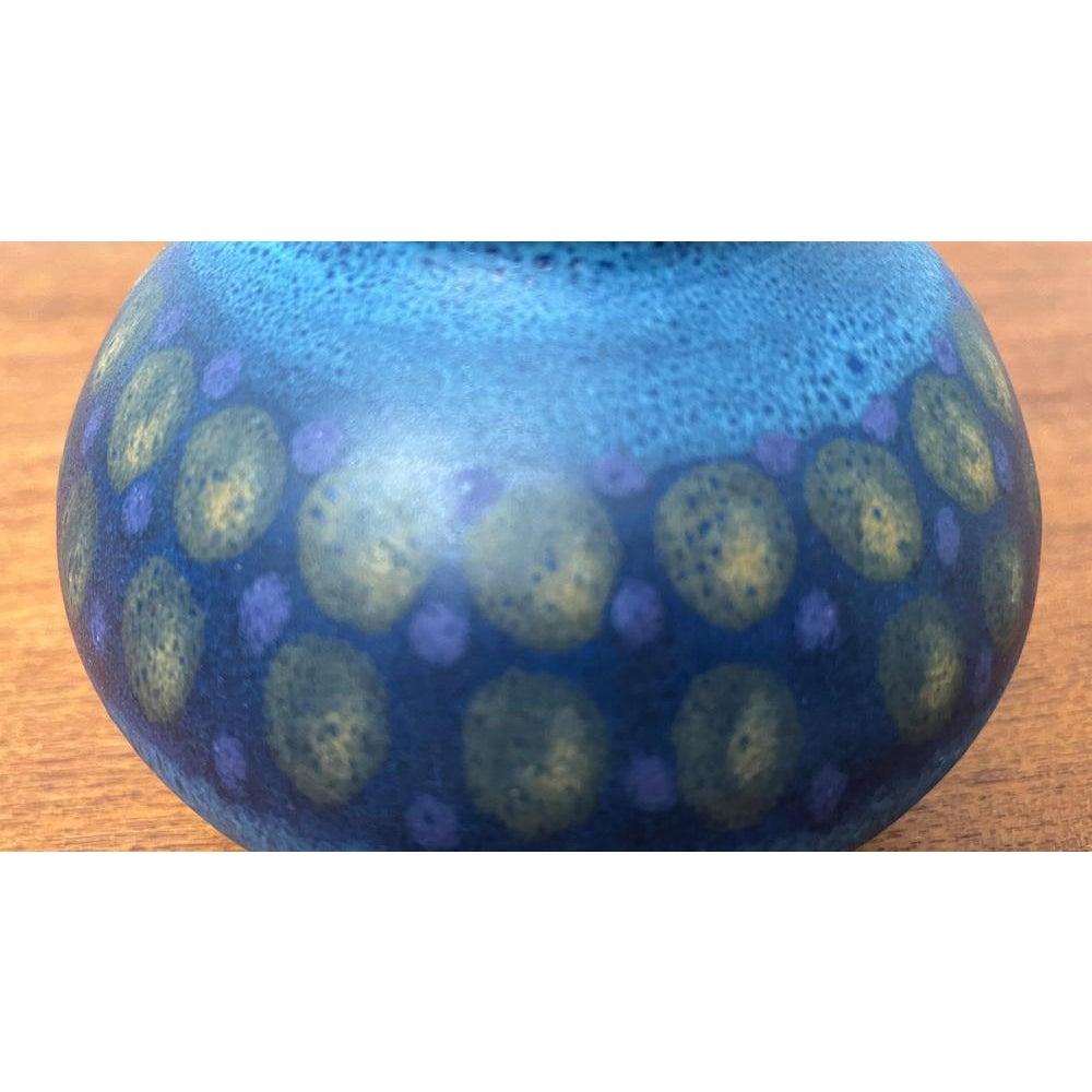 20ième siècle Vase en céramique allemande de la série Viola de KMK, 1970 en vente