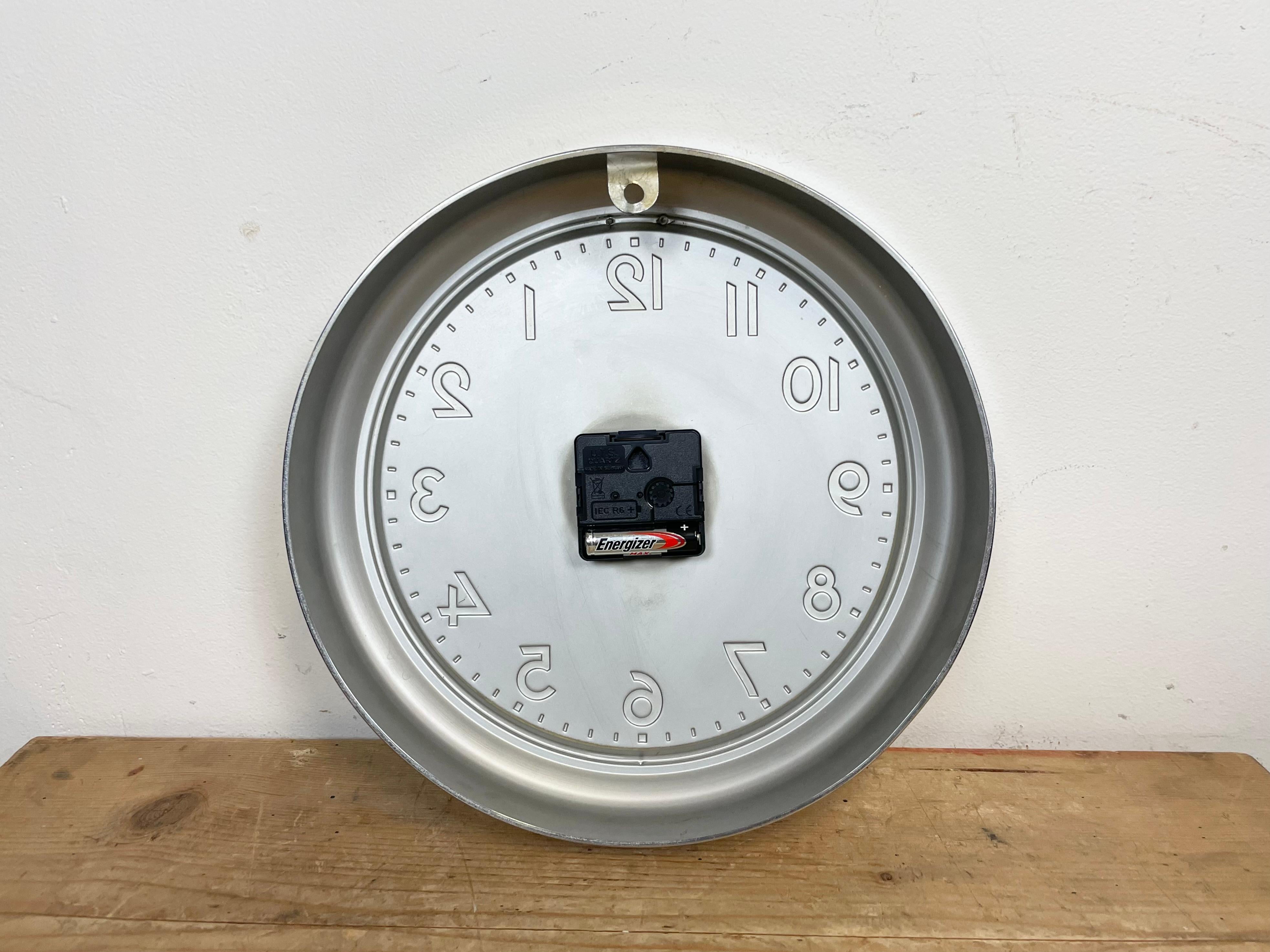 Vintage German Wall Clock from Palmtag, 1950s For Sale 6
